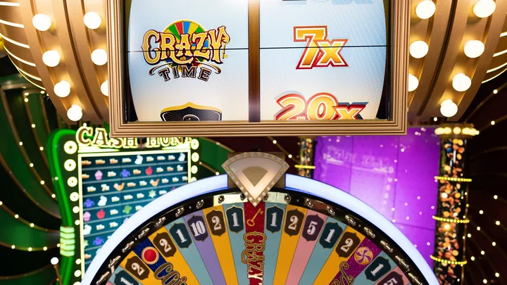 Crazy Time Top Slot multipliers